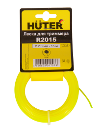 Леска Huter R2015 для триммера, 2 мм, круг